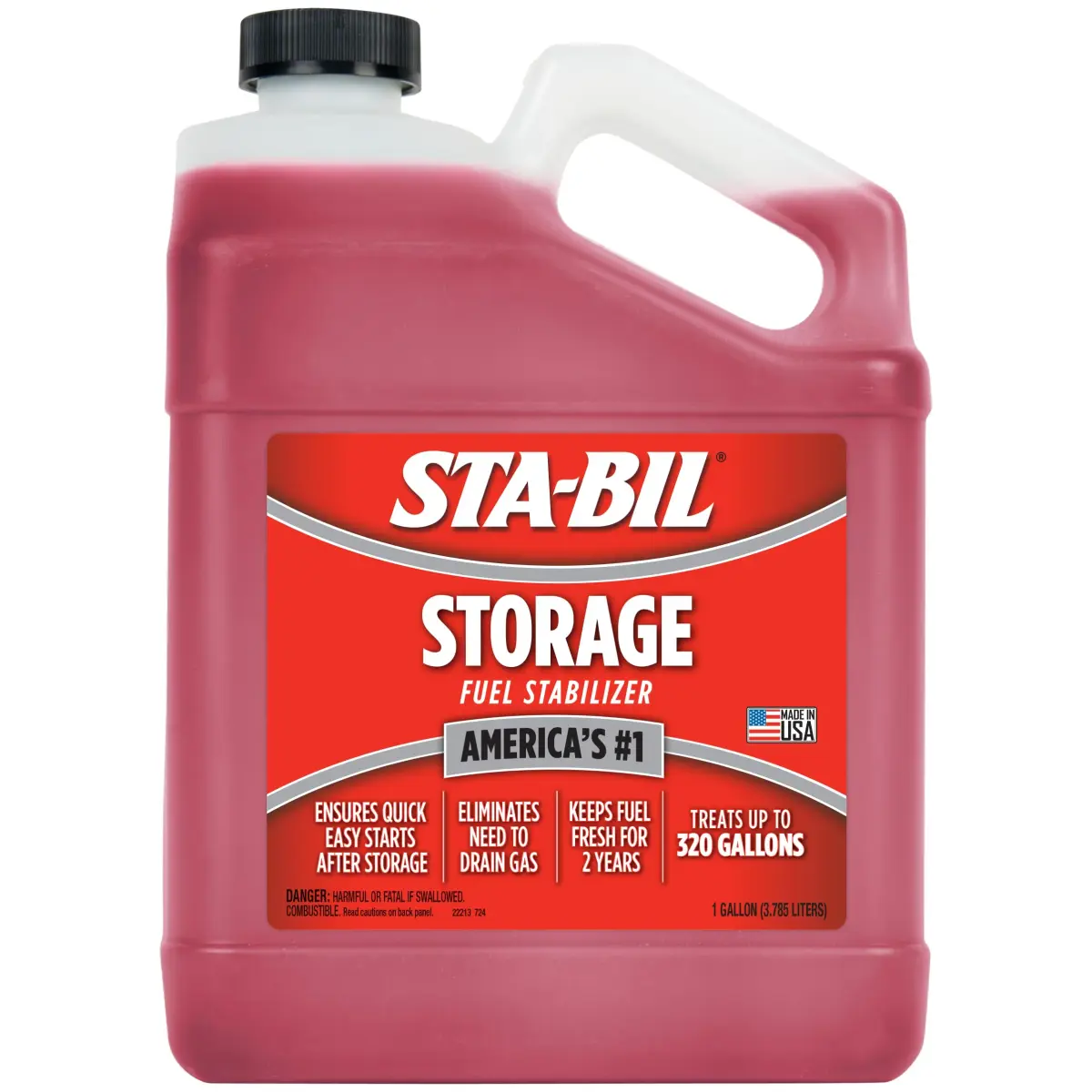 STA-BIL Storage Fuel Stabilizer - 1 Gallon (3.78 L) | Keeps Fuel Fresh for 24 Months - main product image