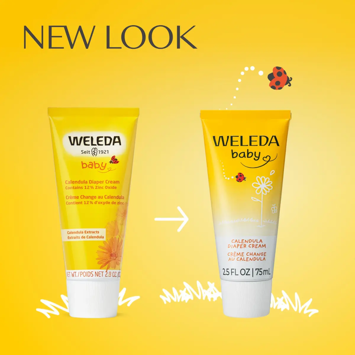Weleda Baby Calendula Diaper Cream 2.8 oz (83 ml) | Plant-Rich Protection for Sensitive Skin - view 5