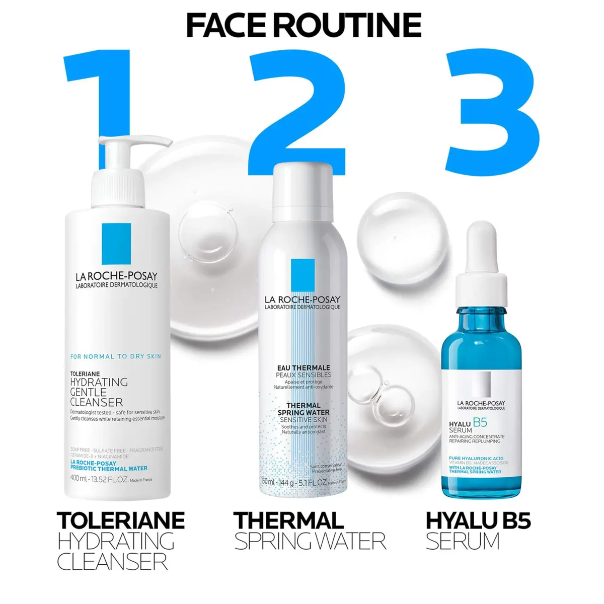 La Roche-Posay Thermal Spring Water Face Mist Hydrating Spray 300ml (10.1 Fl Oz) | Soothes & Refreshes Sensitive Skin - view 5