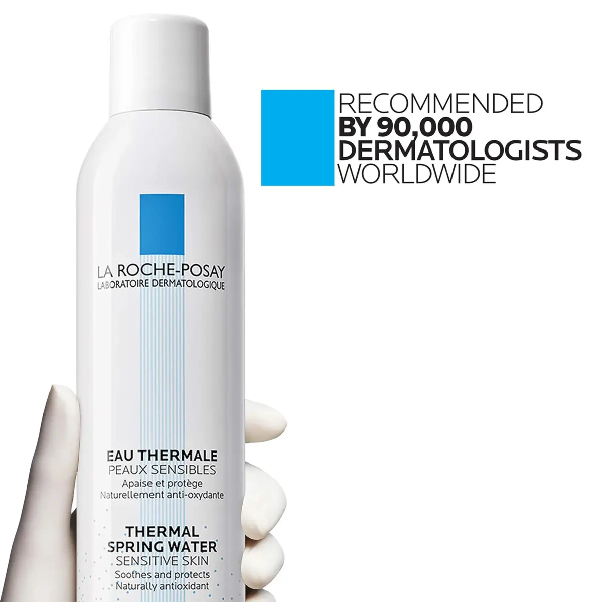 La Roche-Posay Thermal Spring Water Face Mist Hydrating Spray 300ml (10.1 Fl Oz) | Soothes & Refreshes Sensitive Skin - view 7