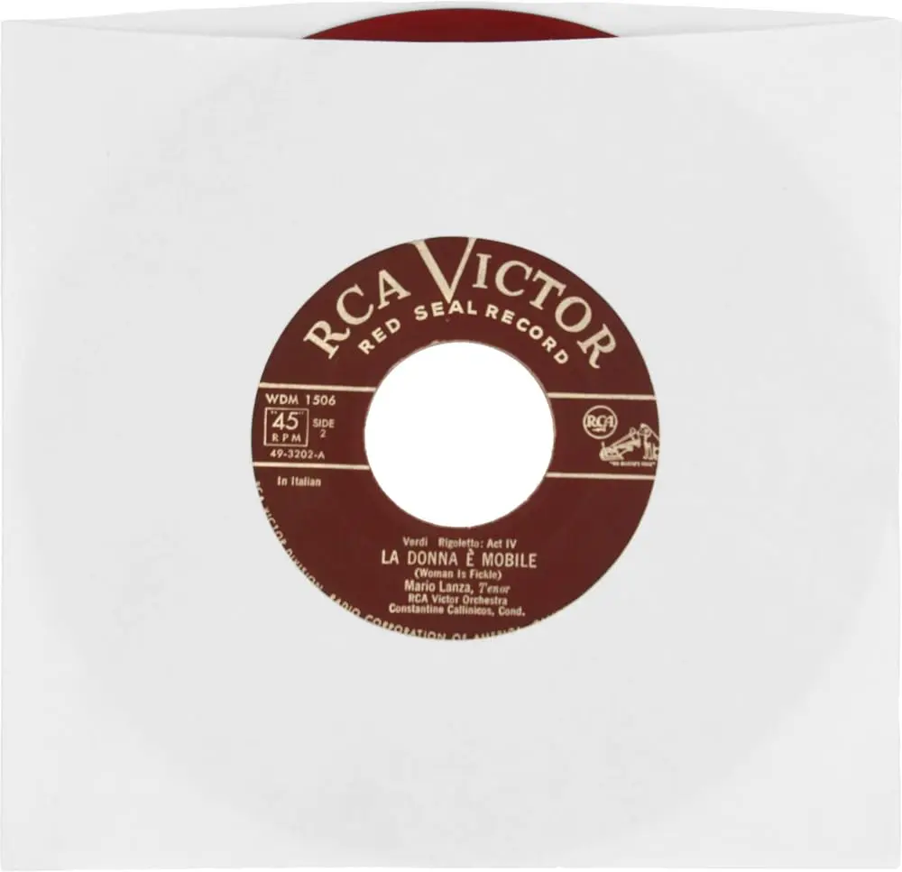 Square Deal Recordings & Supplies 7 Inch Vinyl Record Sleeves Heavyweight Acid-Free Paper | Archival Quality - view 6