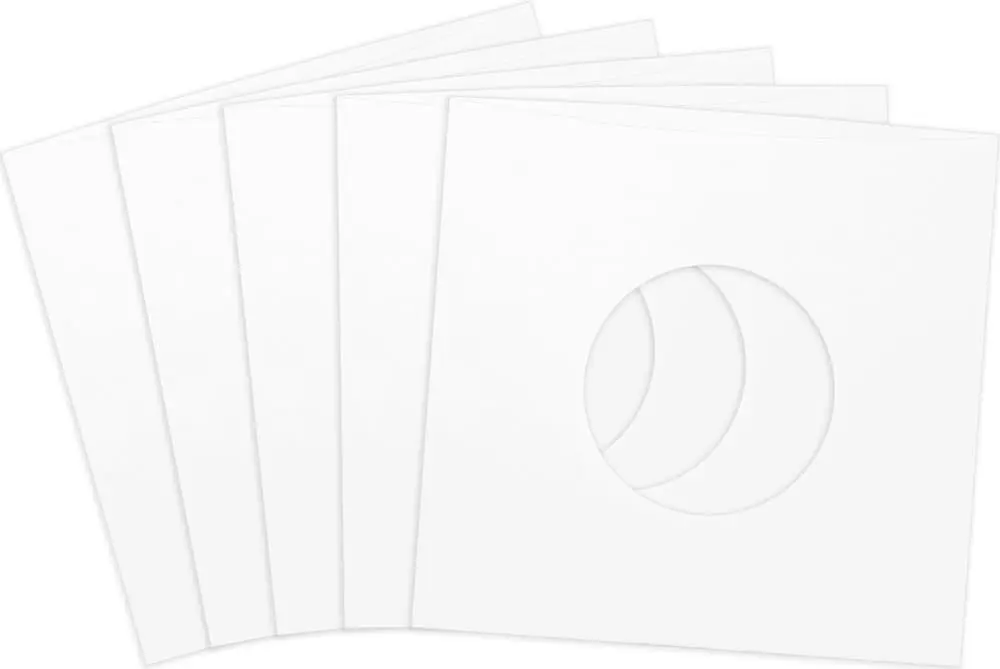 Square Deal Recordings & Supplies 7 Inch Vinyl Record Sleeves Heavyweight Acid-Free Paper | Archival Quality - view 9