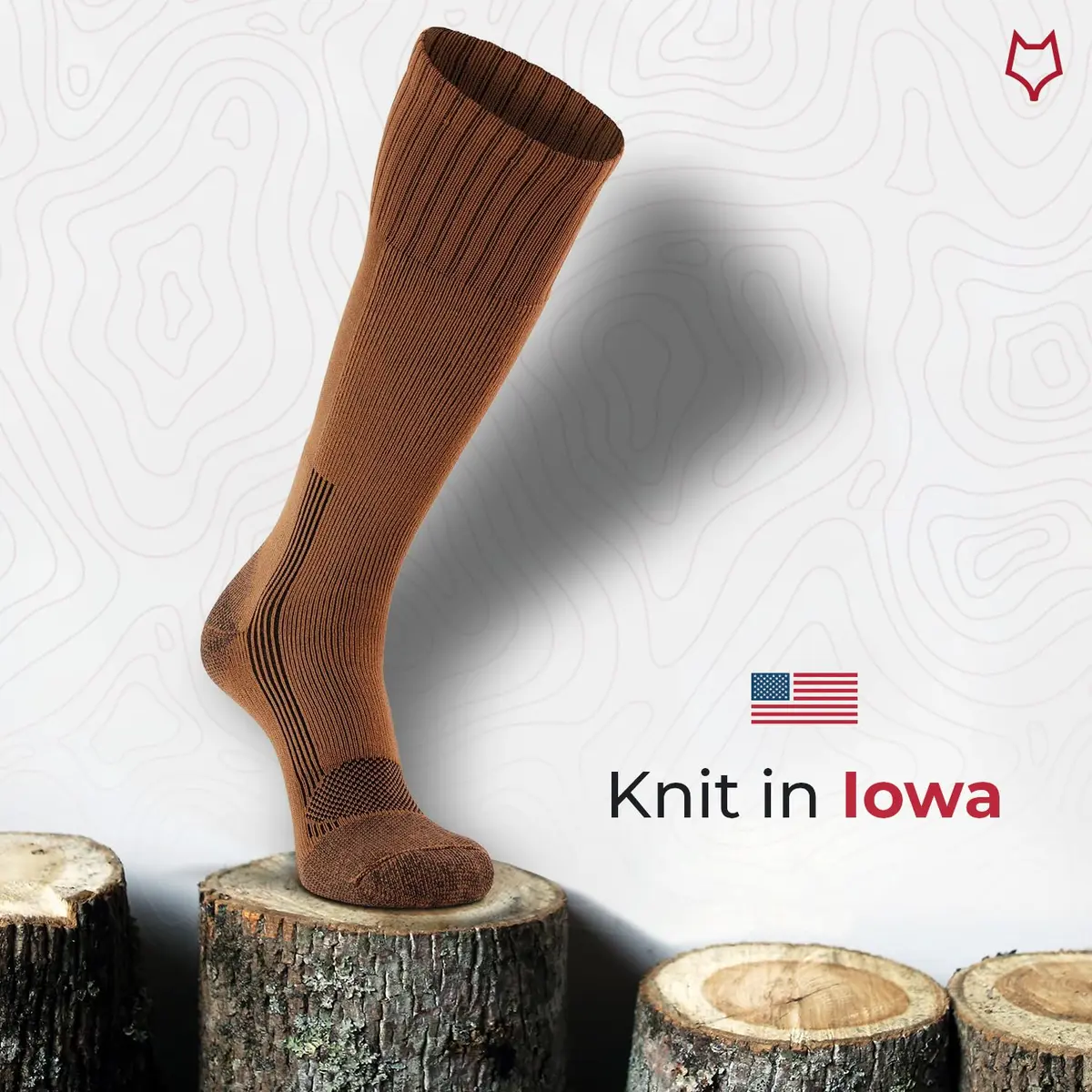 FOX RIVER Military Tactical Boot Socks | Mid-Calf | Wick Dry | Shock Absorption | Army Colors | X-Large - view 2