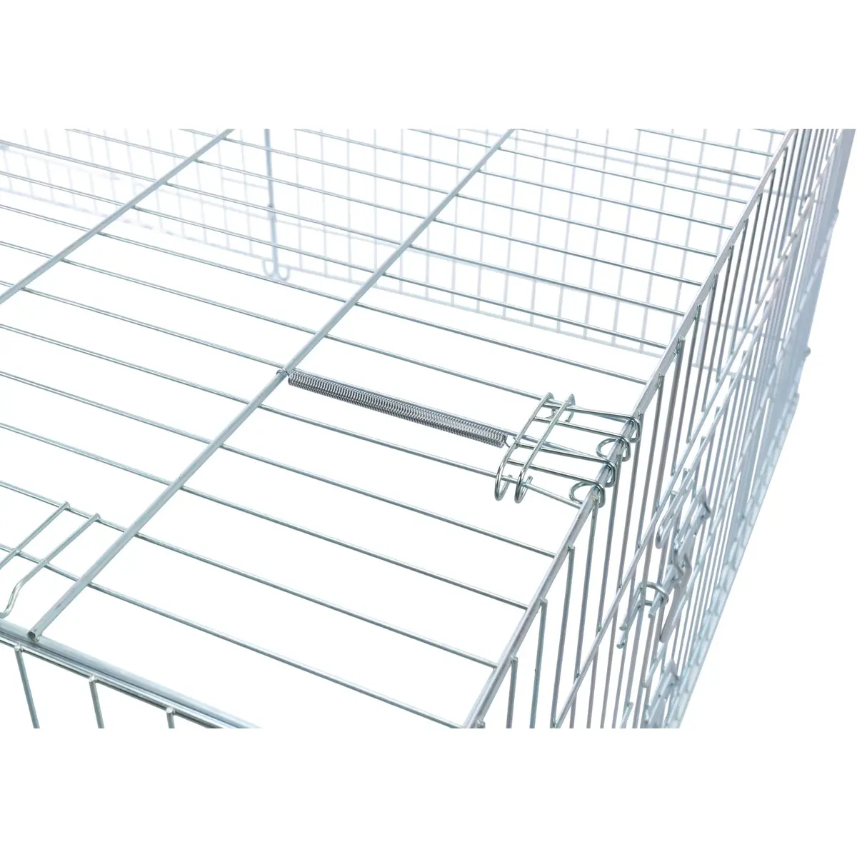TRIXIE Enclosed Outdoor Run 34 cu. ft. | Heavy-Duty Galvanized Metal Pet Cage - view 6