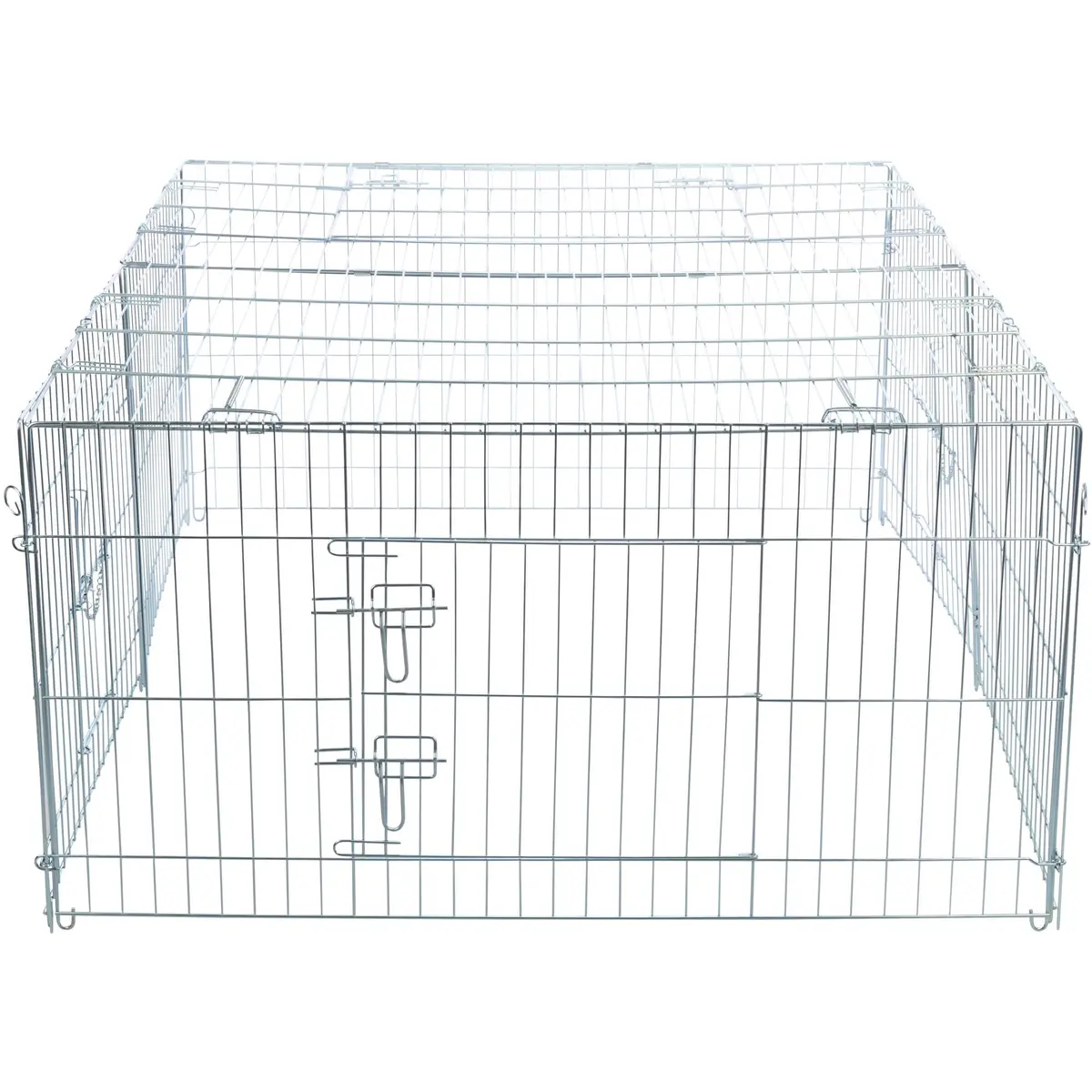 TRIXIE Enclosed Outdoor Run 34 cu. ft. | Heavy-Duty Galvanized Metal Pet Cage - view 7