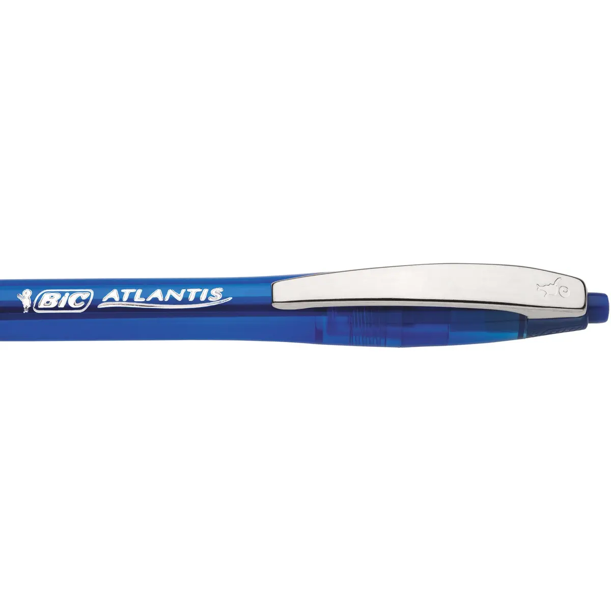 BIC Glide Blue Retractable Ballpoint Pens, Medium Point, 1.0mm, 2-Count | Smooth Ink Flow - view 5
