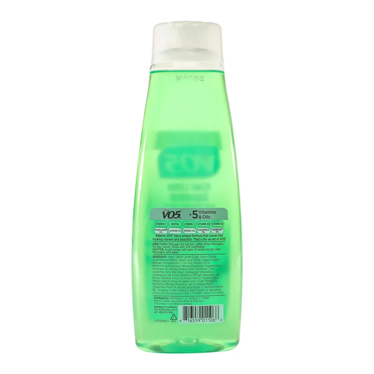 VO5 Kiwi Lime Squeeze Clarifying Shampoo - 443ml (15 fl oz) | Hydrates and Clarifies Hair - view 3