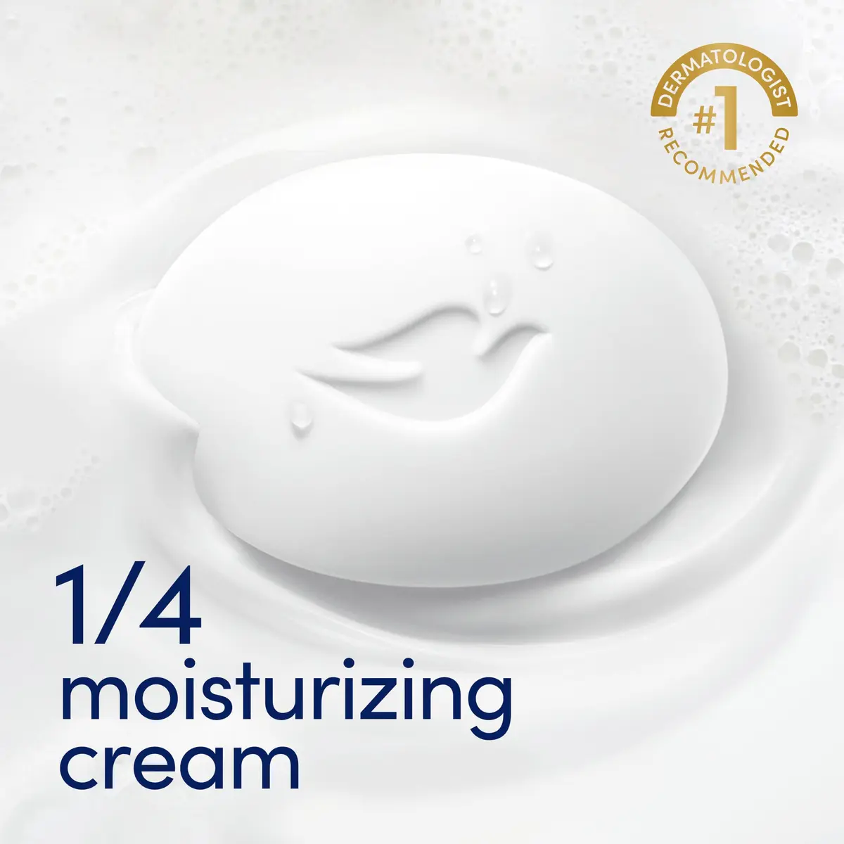 Dove Sensitive Skin Beauty Bar Soap 204g (7.5 Oz) | Hypoallergenic & Fragrance-Free Cleanser - view 3