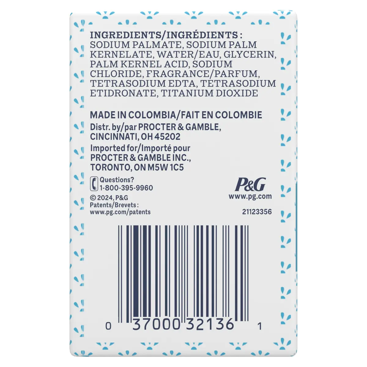 Ivory Gentle Bar Soap Original Scent 95g (3.17 oz) | Dermatologist Tested & 99.44% Pure - view 8
