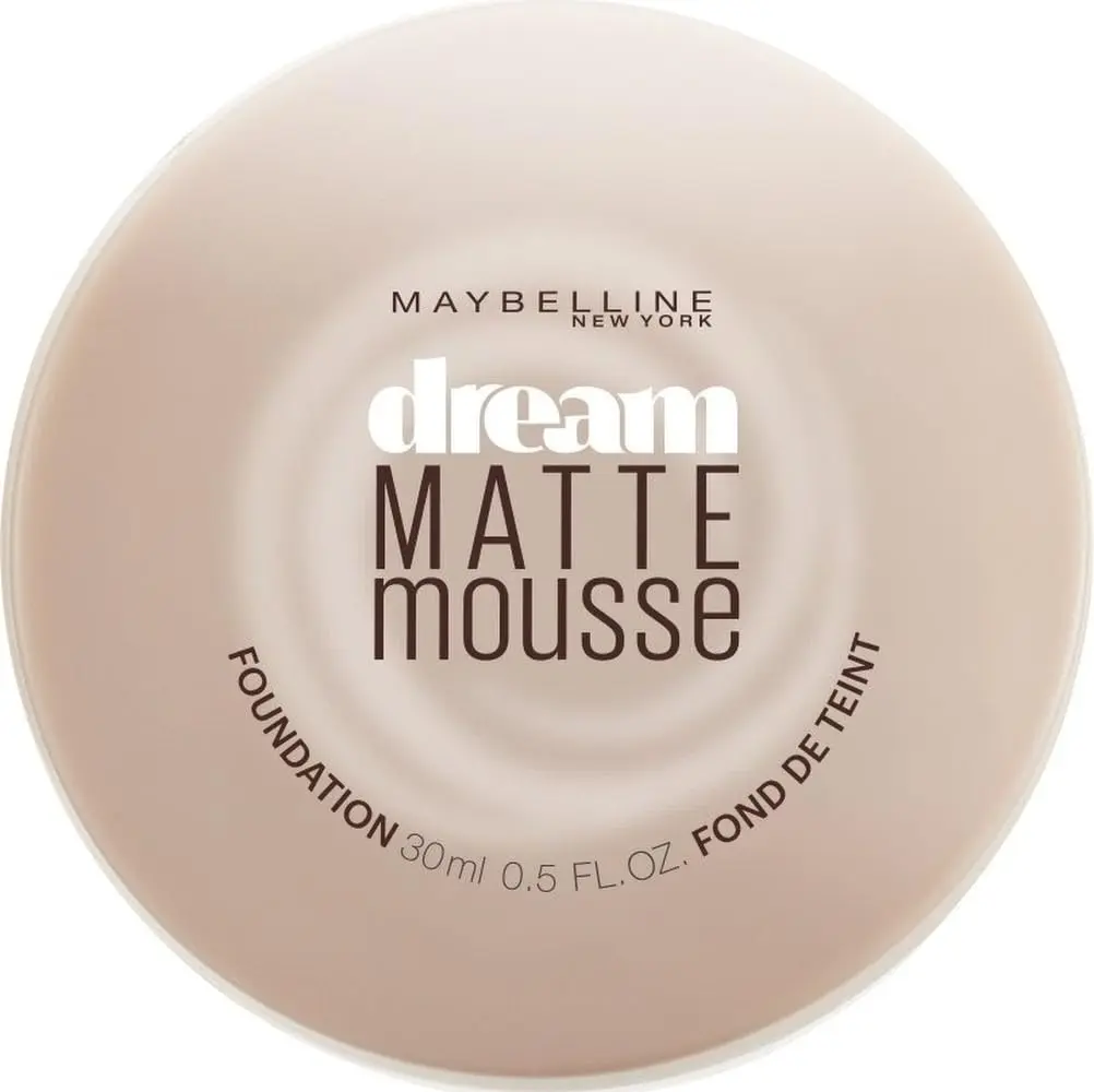 Maybelline Dream Matte Mousse Foundation Light Beige | Matte, Air-Soft Feel (70-120c) - main product image