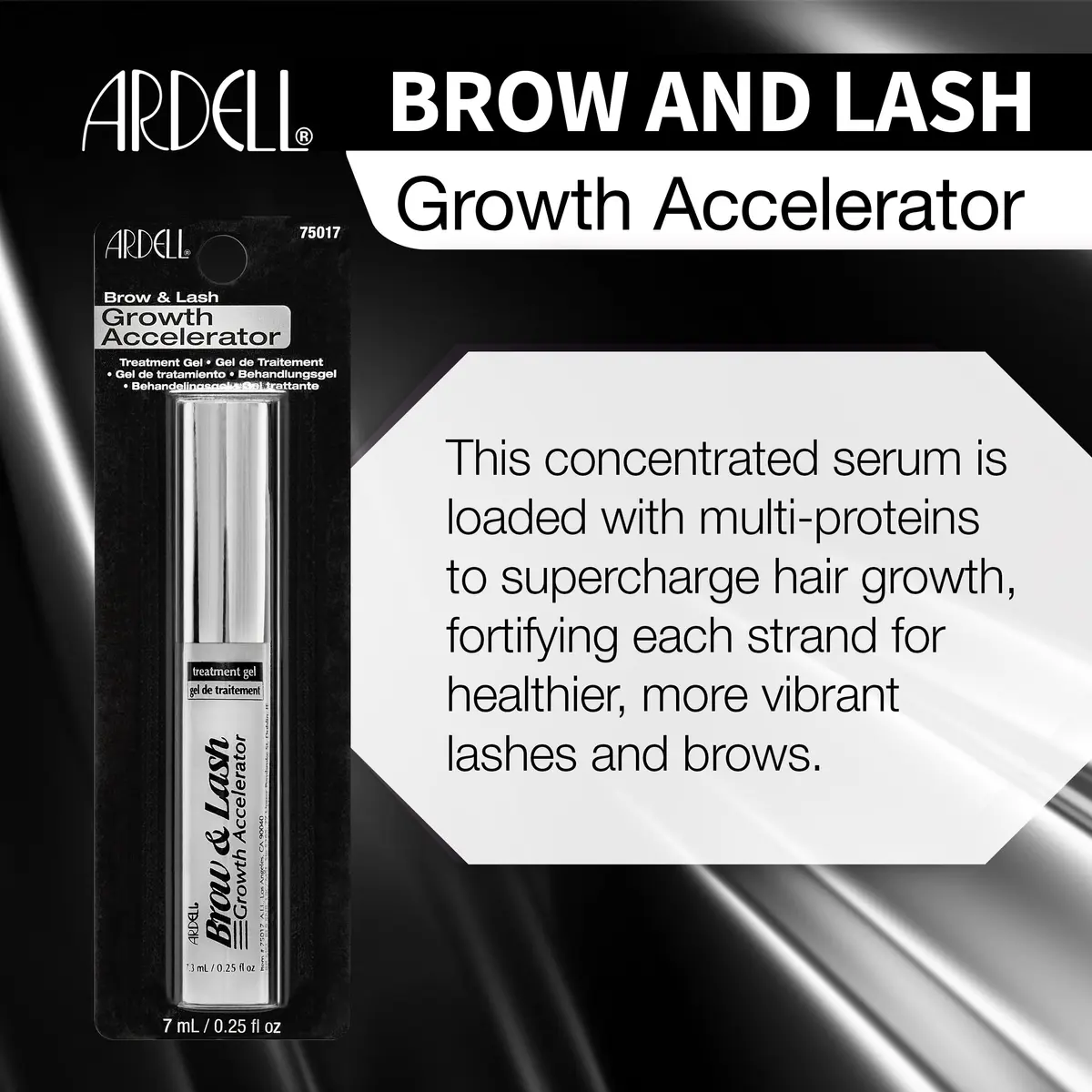 Ardell Brow and Lash Growth Accelerator, Eyebrow Conditioner, 0.25 fl oz | Nourishes & Strengthens Lashes & Brows - view 3