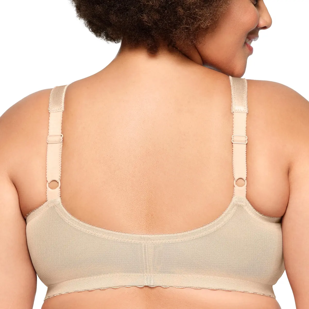 Glamorise Full Figure Plus Size MagicLift Front-Closure Support Bra Wirefree 42D | Comfort & Support - view 2