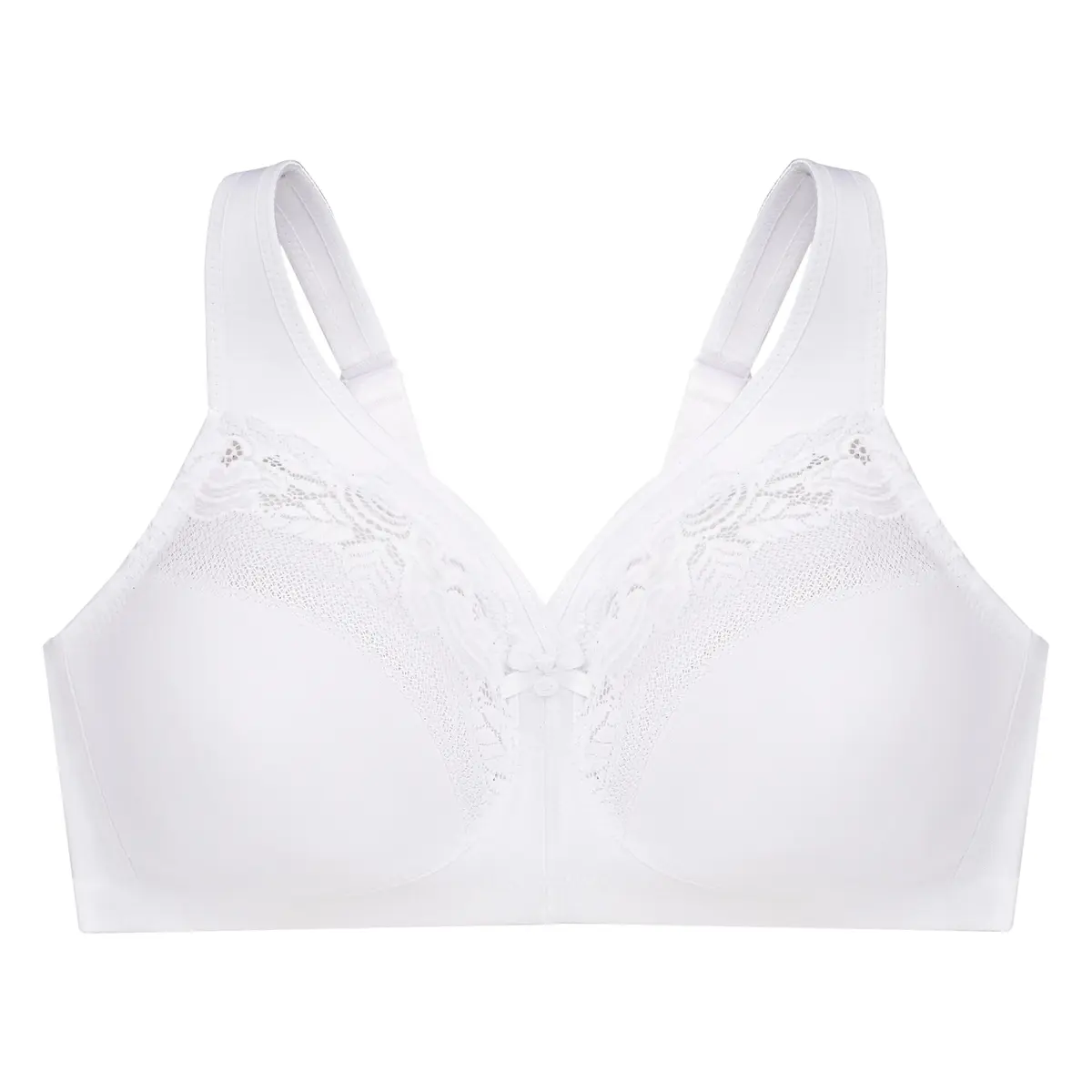 Glamorise Plus Size MagicLift Wirefree Minimizer Bra 48C | Support & Comfort for Curvy Women - view 5