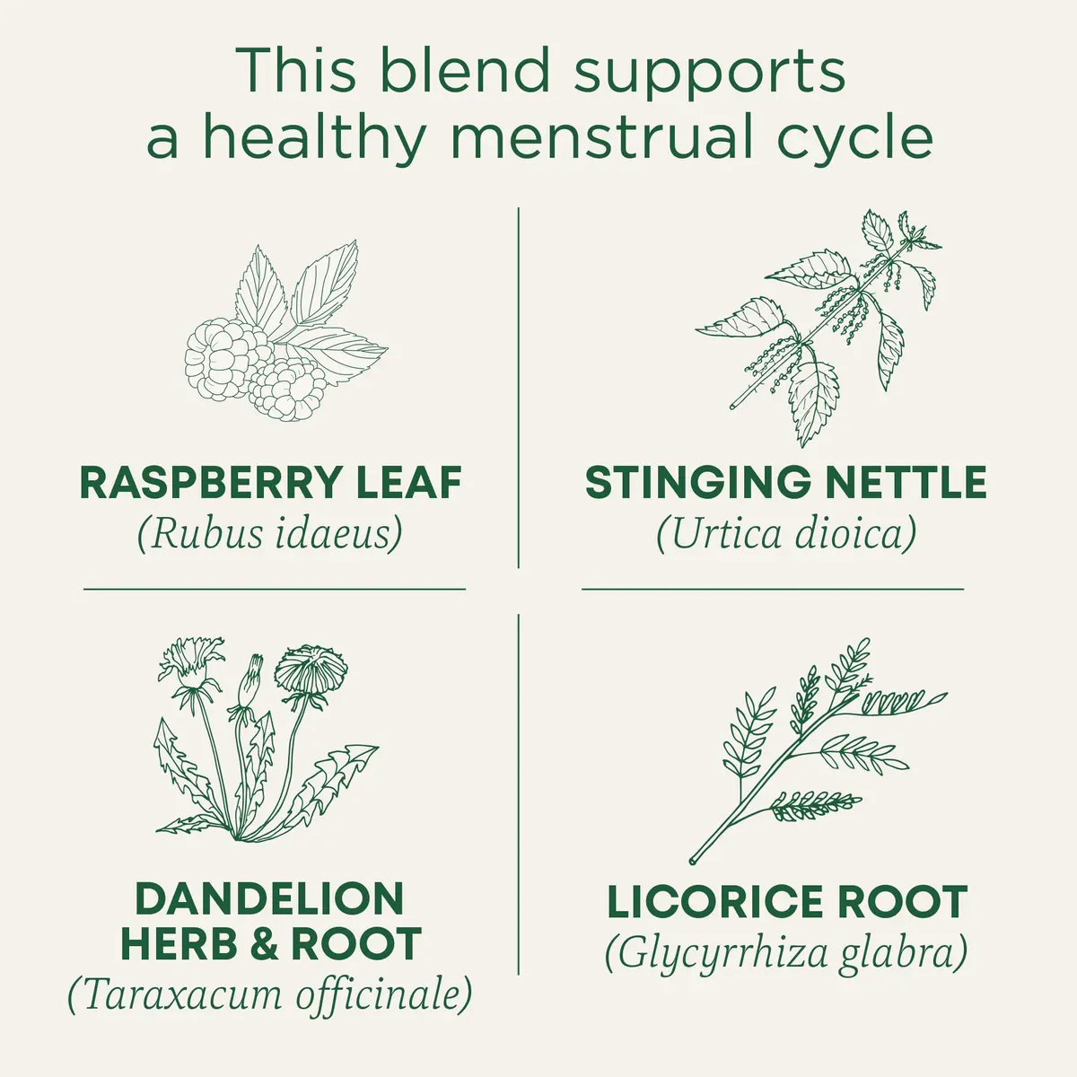 Traditional Medicinals Organic Healthy Cycle Herbal Tea 16 Tea Bags | Supports Healthy Menstrual Cycles - view 2