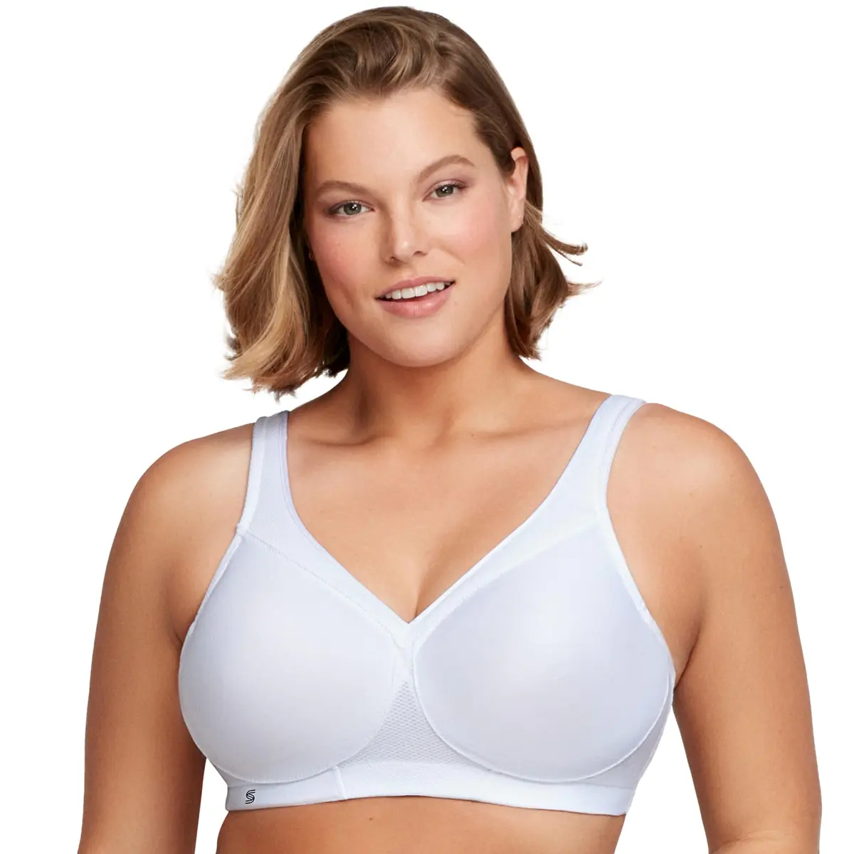 Glamorise Full Figure Plus Size MagicLift Seamless Sports Bra Wirefree 36D | Impact Level: Medium with Firm Support - view 8