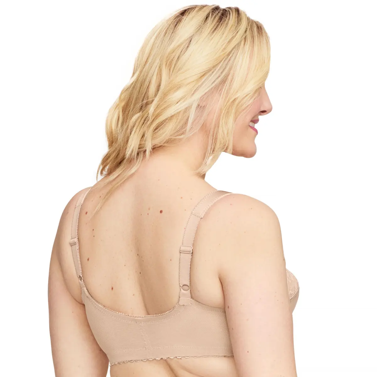 Glamorise Full Figure Plus Size MagicLift Front-Closure Support Bra Wirefree Blush | Support & Comfort for Curvy Women - view 9