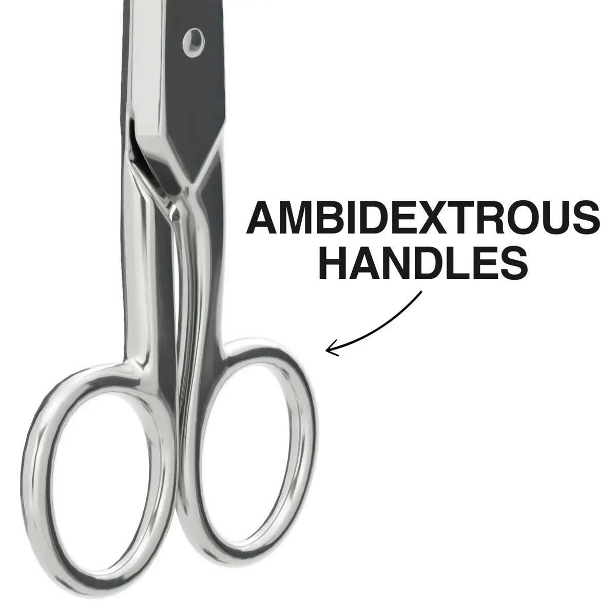 Klein Tools 2100-7 Electrician Scissors 5.25-Inch Nickel-Plated | Heavy-Duty USA Craftsmanship - view 3