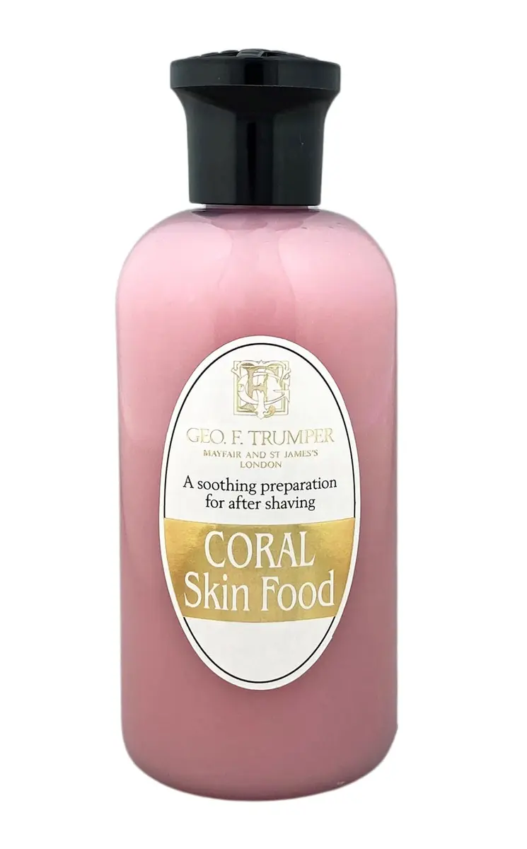 Geo F. Trumper Coral Skin Food, 200ml | Seals & Protects Sensitive Skin - main product image