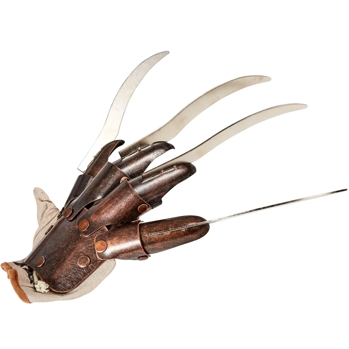 Rubies Freddy Krueger Supreme Edition Glove for Adults | Men’s Costume Accessory, Fake Blades, One Size - main product image