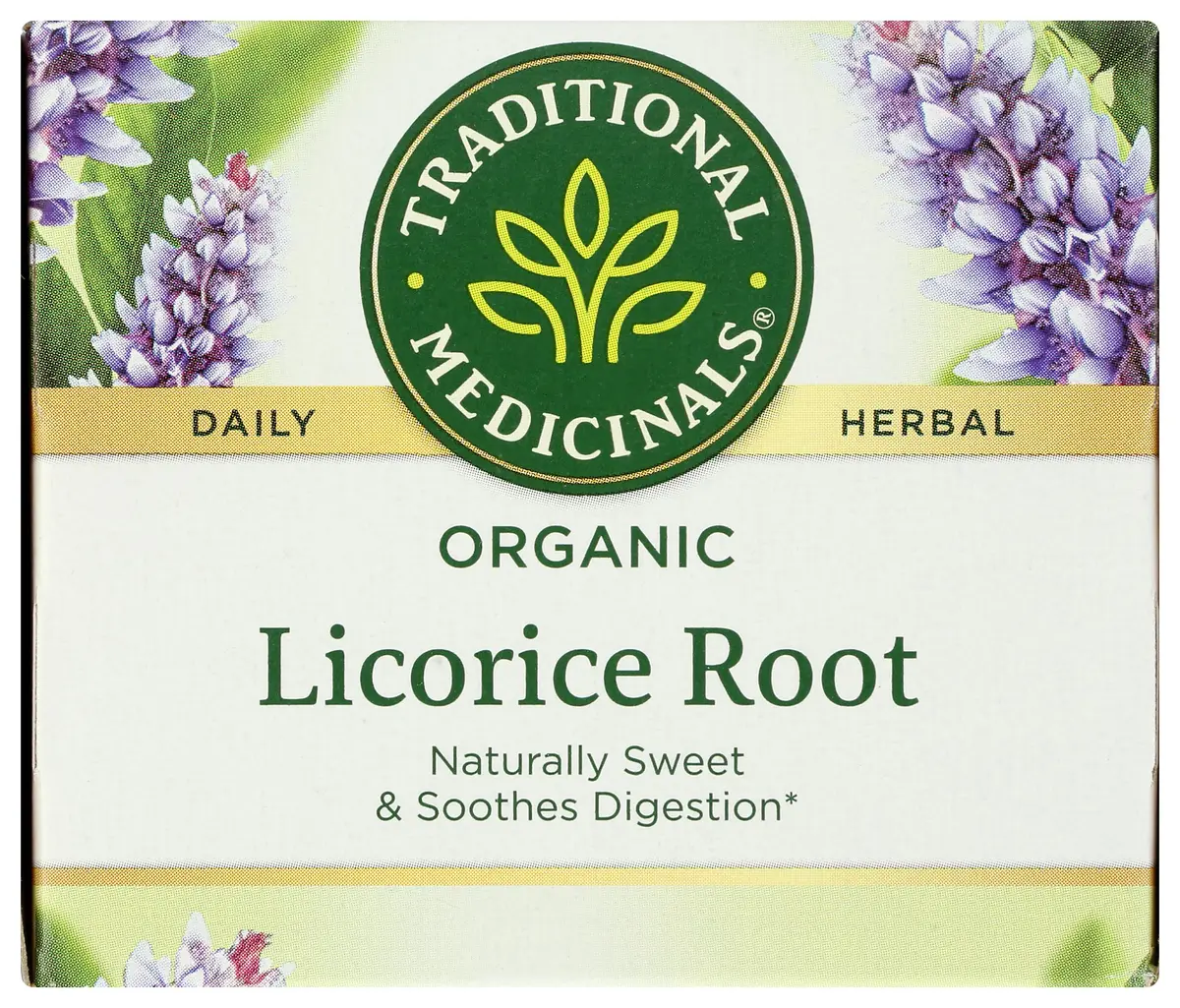 Traditional Medicinals Organic Licorice Root Tea 16 Tea Bags | Soothes Digestion & Supports Respiratory Health - view 7