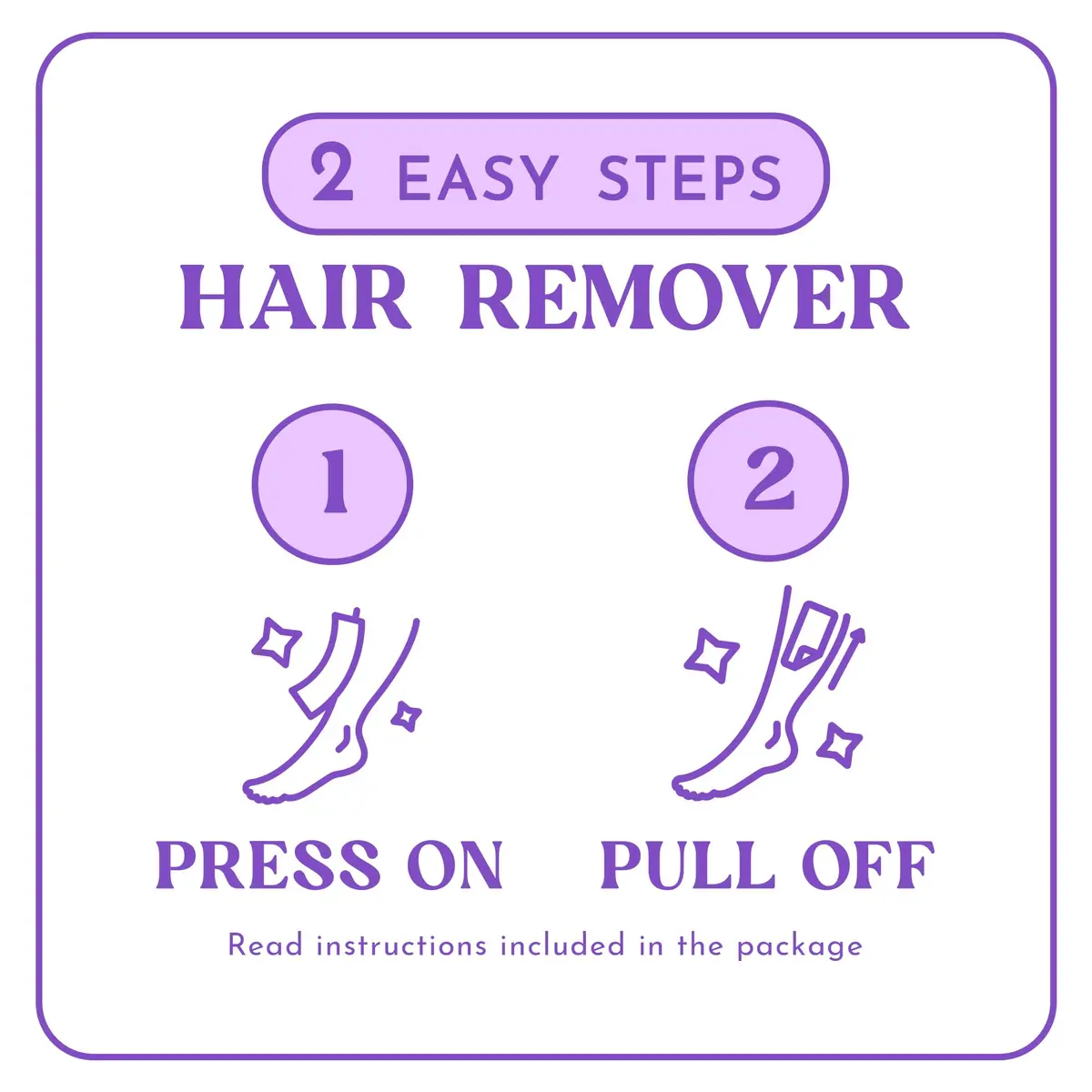 MOOM Ready to Use Wax Strips - Body & Legs - 20 Count | Natural Hair Removal for All Skin Types - view 2