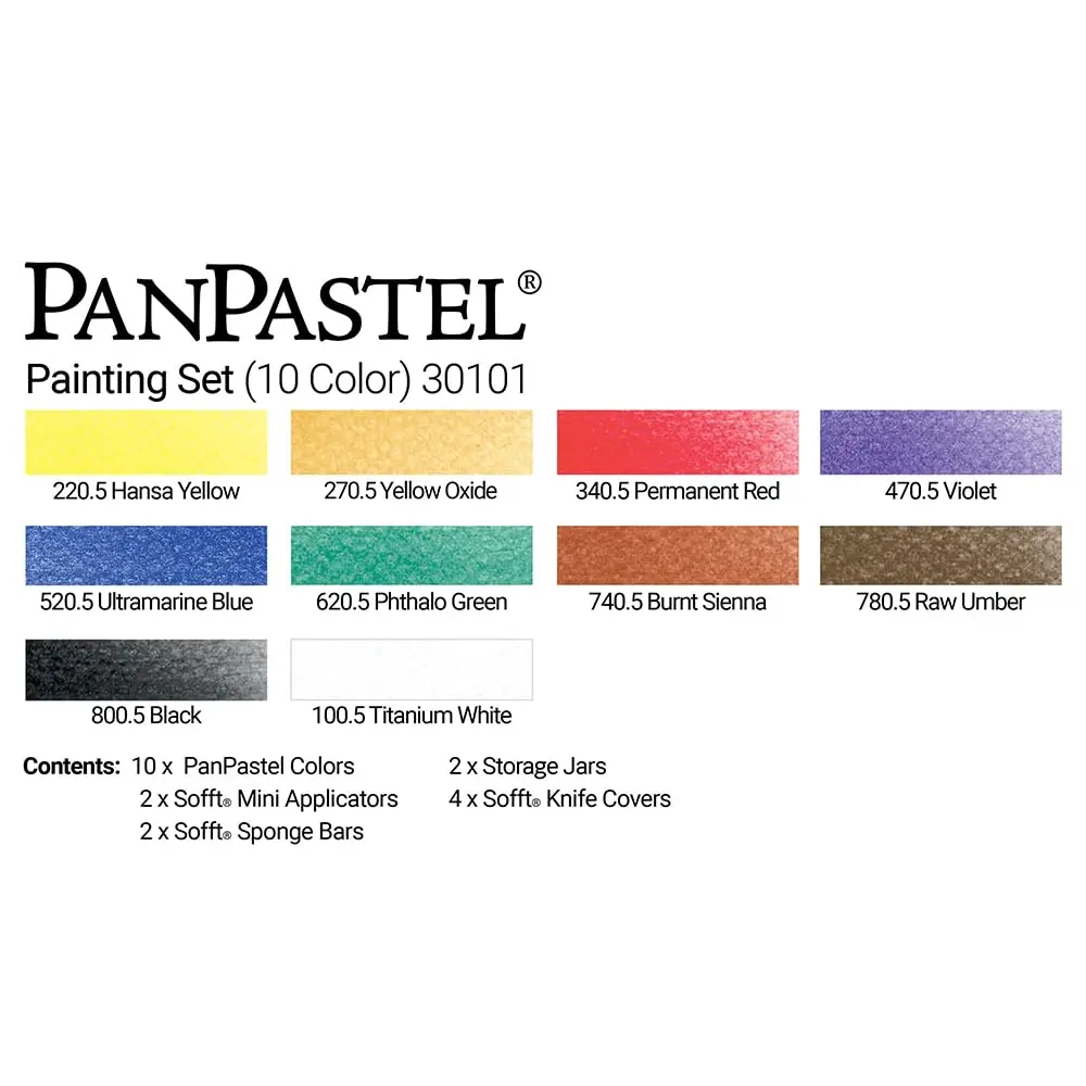 PanPastel Artist Pastels Painting Set 10 Color | Professional Artist Pastels - view 3