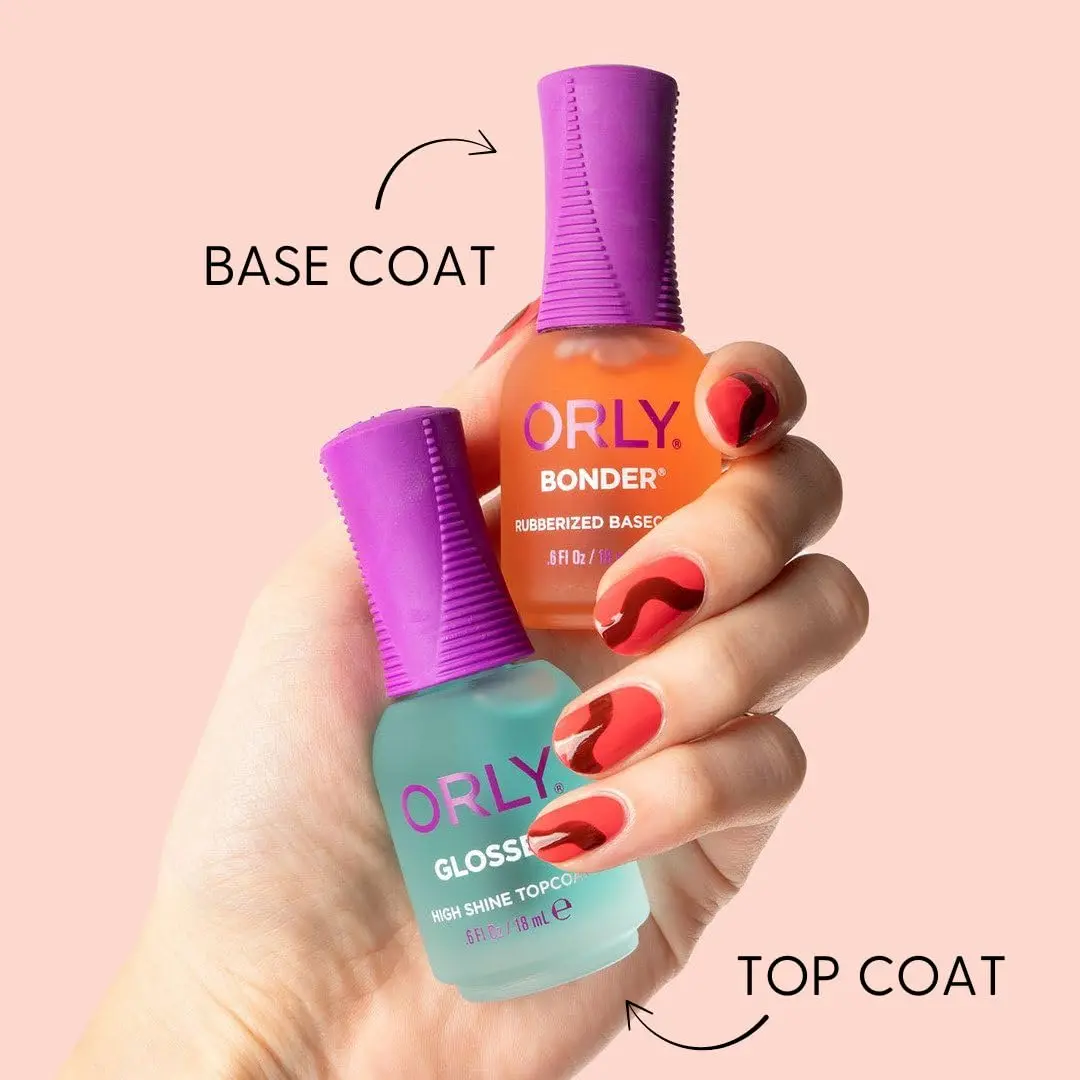 Orly Bonder Nail Polish Base Coat 0.6 fl oz | Rubberized Long-Lasting Adhesion - view 3