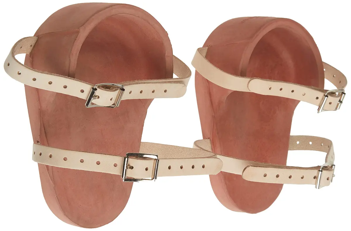 Custom Leathercraft CLC 318 Heavy-Duty Molded Rubber Kneepads | Support Heavy Industrial Use - view 2