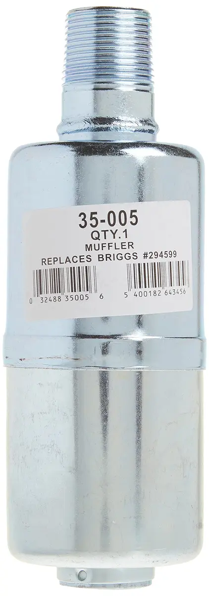 Oregon 35-005 Muffler Replaces Briggs & Stratton 294599 | Fits 5-8 HP Engines, 6-1/4in L x 2-3/8in OD - view 4