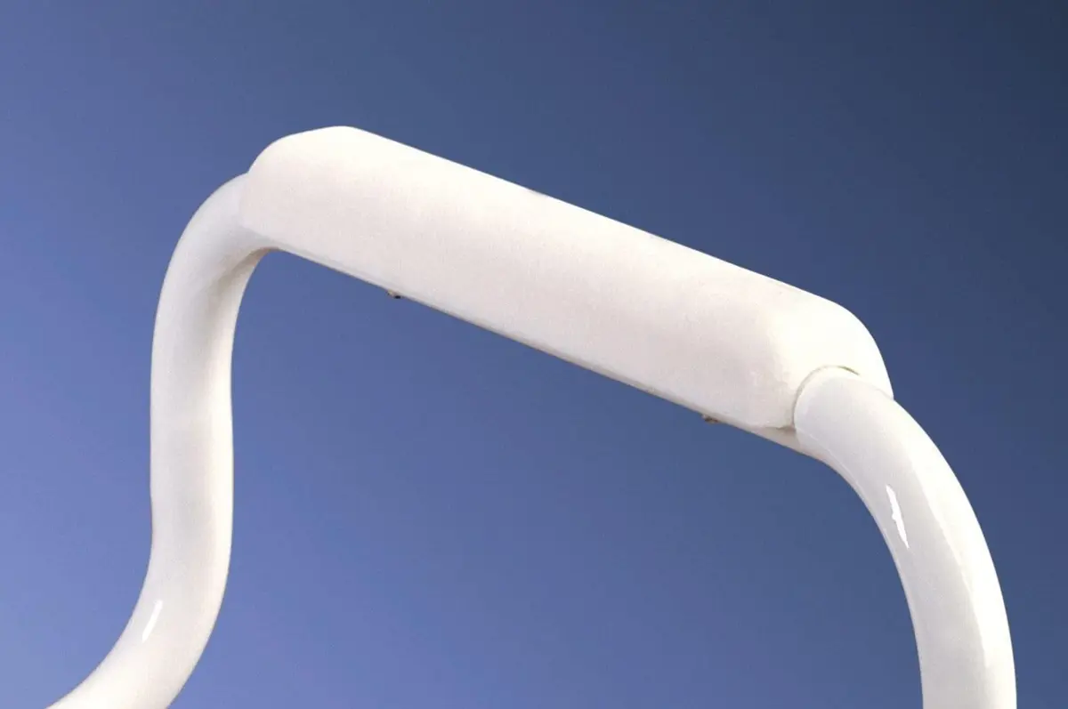 Moen Glacier White Home Care Bathroom Safety Toilet Grab Bar, Toilet Rails for Seniors, DN7015 | ADA-Compliant Support for Seniors - view 5