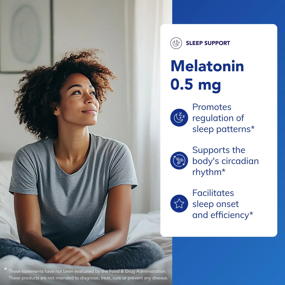 Pure Encapsulations Melatonin 0.5 mg | Supports Sleep & Circadian Rhythm, 60 Capsules - view 3