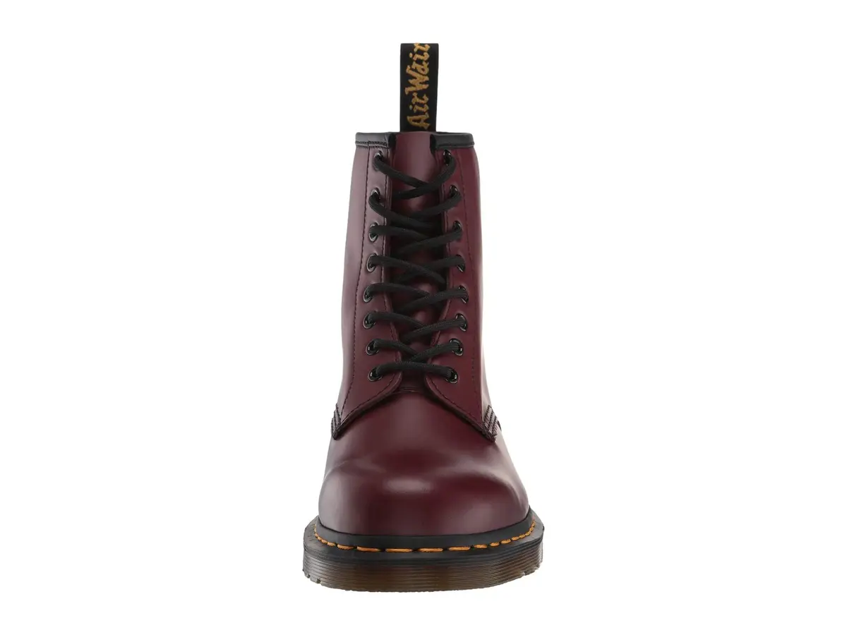 Dr. Martens 1460 Smooth Leather Boot, Cherry Red | Classic Unisex Combat Style (70-120 chars) - view 8