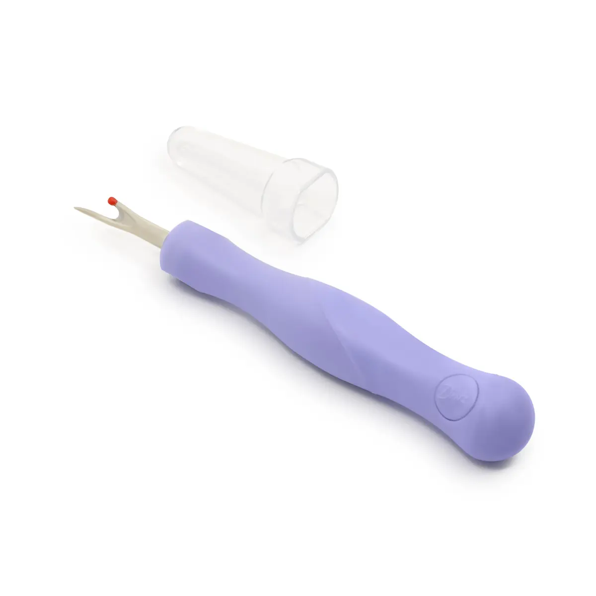 Dritz Ergonomic Large Seam Ripper Purple | For Fabric Repair & Alterations - view 2