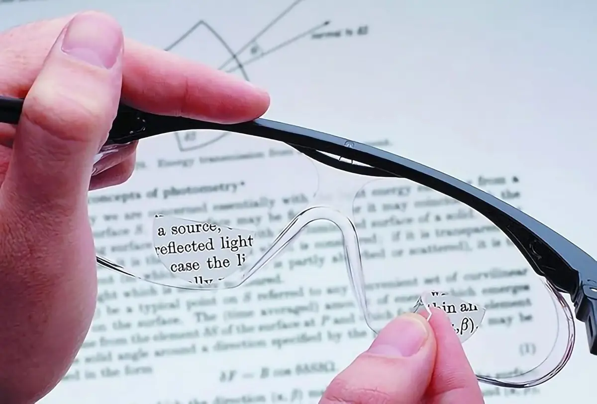 OPTX 20/20 Stick-On Bifocals +1.75 Diopters | Clear Oval Lenses for Eyewear - view 4