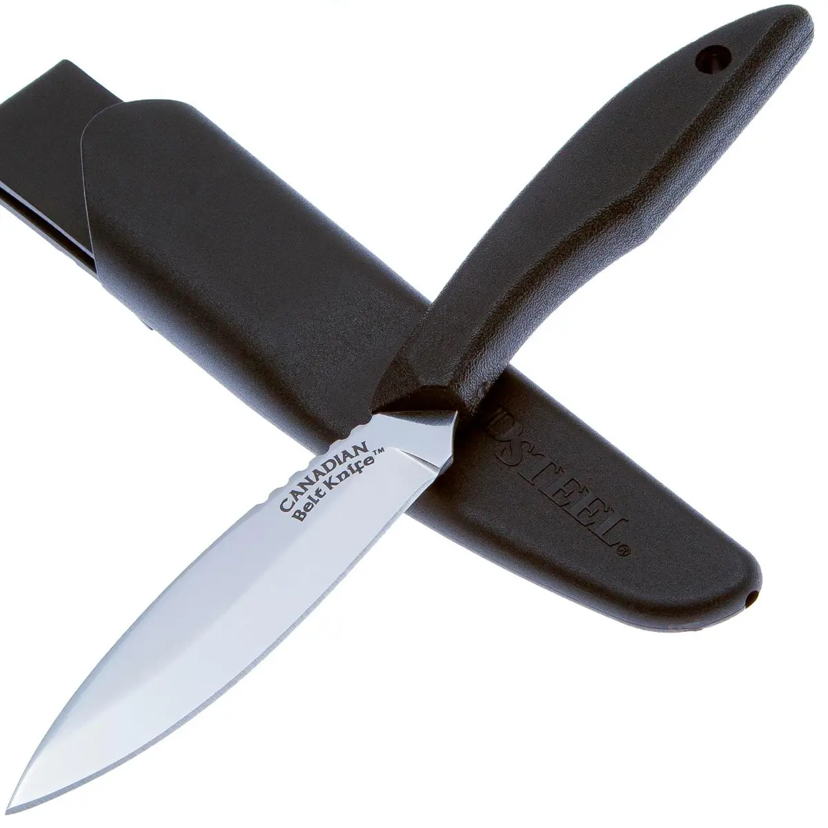 Cold Steel Canadian Belt Knife 4in German Stainless Steel | Fixed Blade Outdoor Utility Knife - view 2