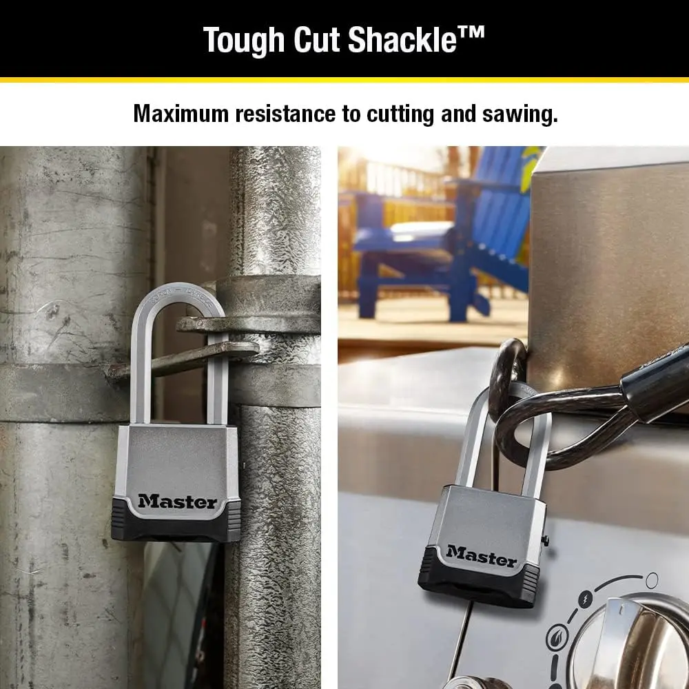 Master Lock Magnum Heavy Duty Combination Padlock 2" Zinc Body Weatherproof - view 3