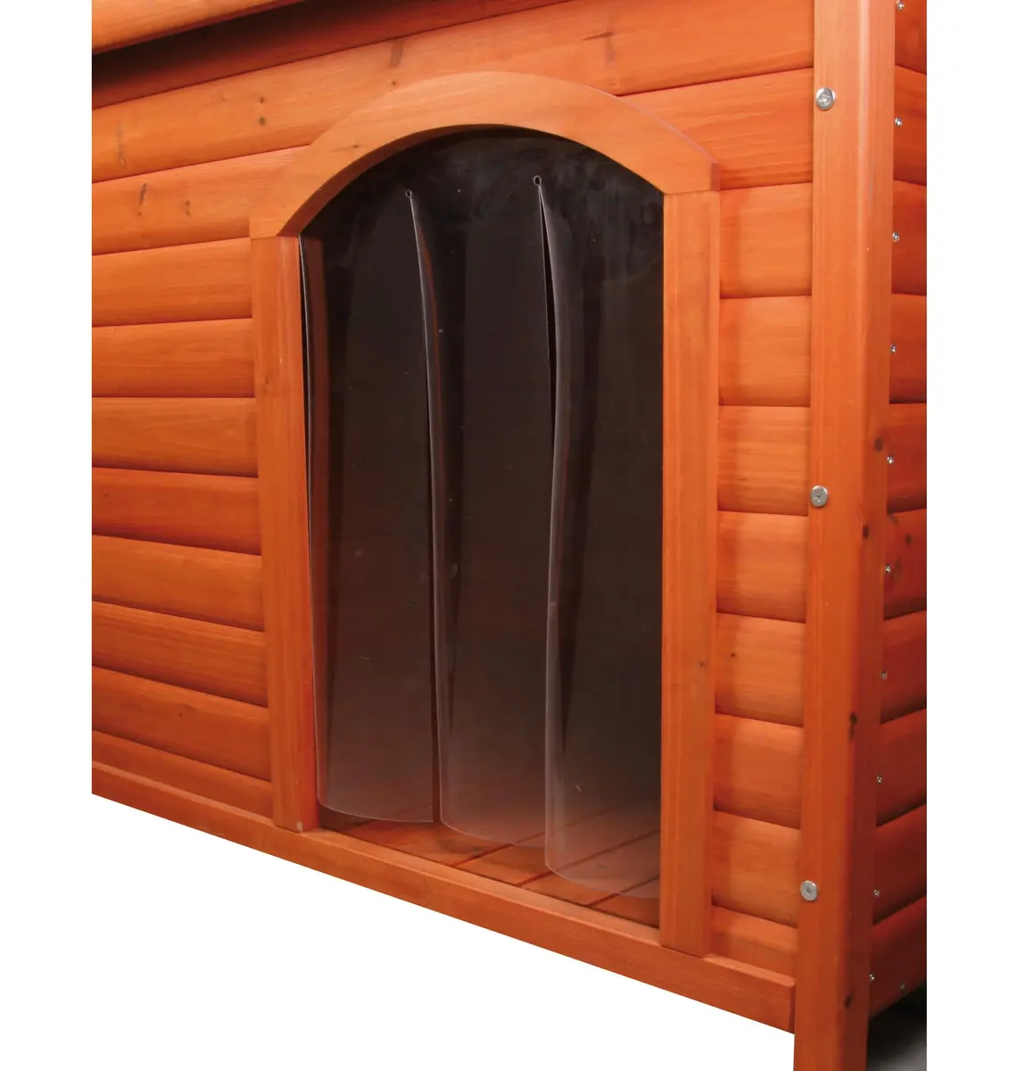 TRIXIE Vinyl Dog Door Flap 12.6 x 17.7 inch | Weather-Resistant & Easy Install - view 2