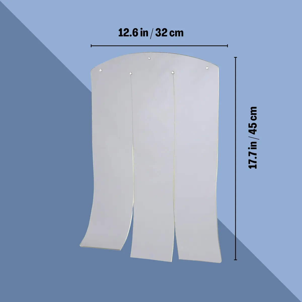 TRIXIE Vinyl Dog Door Flap 12.6 x 17.7 inch | Weather-Resistant & Easy Install - view 3