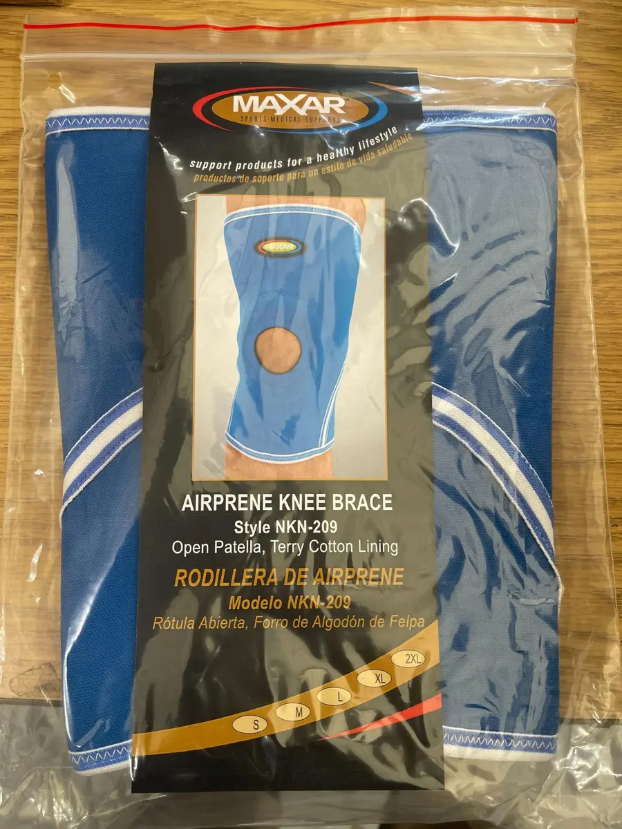 MAXAR Airprene Knee Brace XXLarge | Breathable Neoprene Support with Terrycotton Lining - view 4