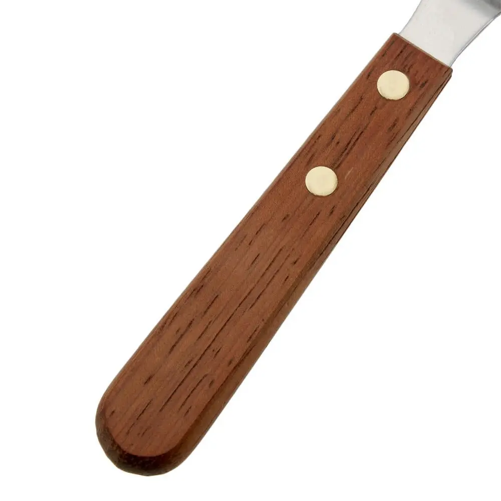 Ateco Offset Spatula with Wood Handle, 4.5-Inch Stainless Steel Blade | Professional Quality Kitchen Tool - view 5