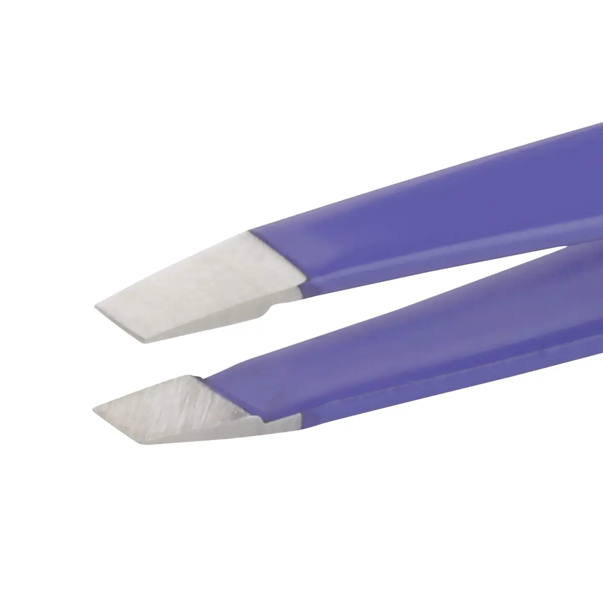 Tweezerman Mini Slant Tweezer Blooming Lilac | Precision Eyebrow Shaping Tool - view 6