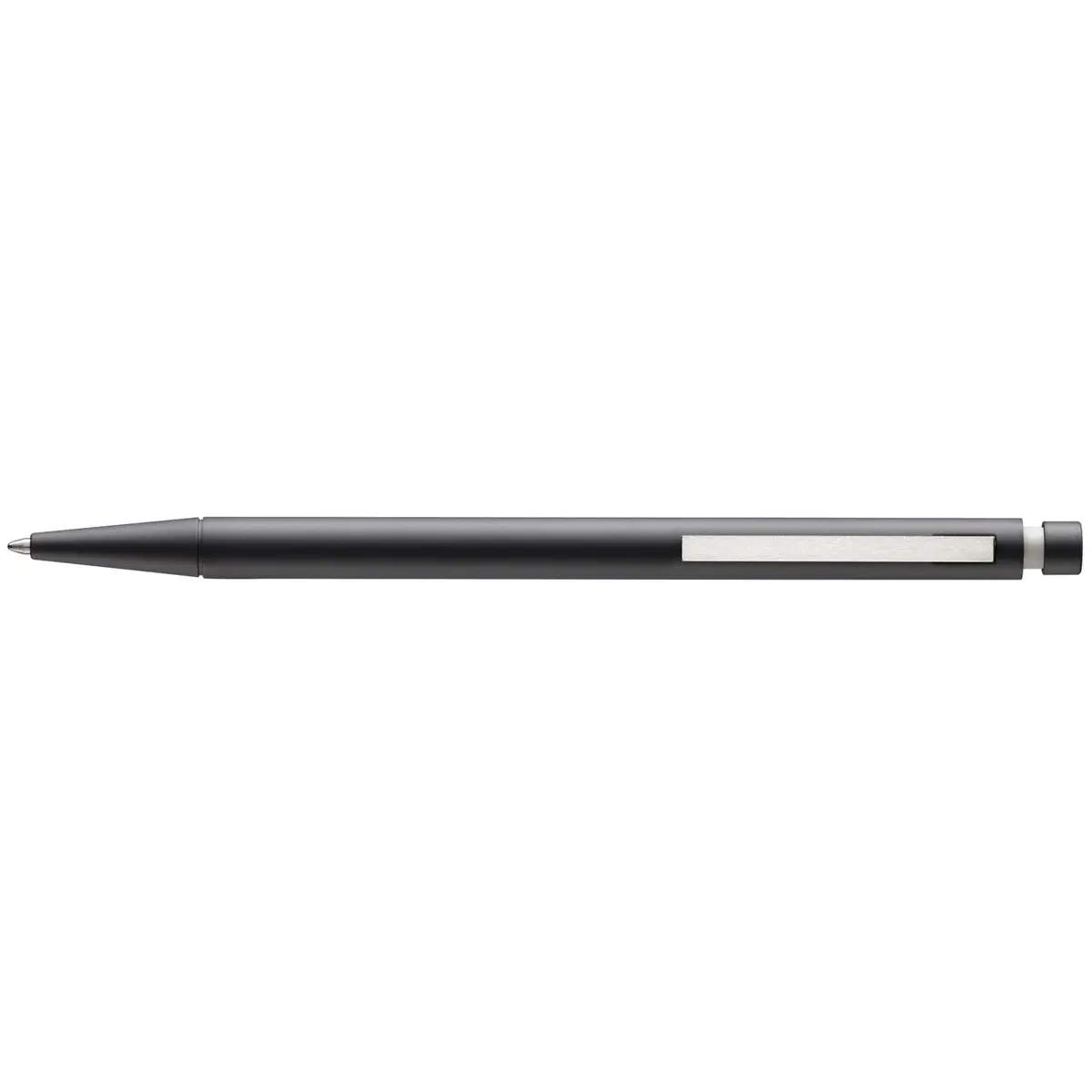 Lamy cp1 black ballpoint pen | Minimalist metal body, cushioned stainless steel clip, M 16 refill - view 2