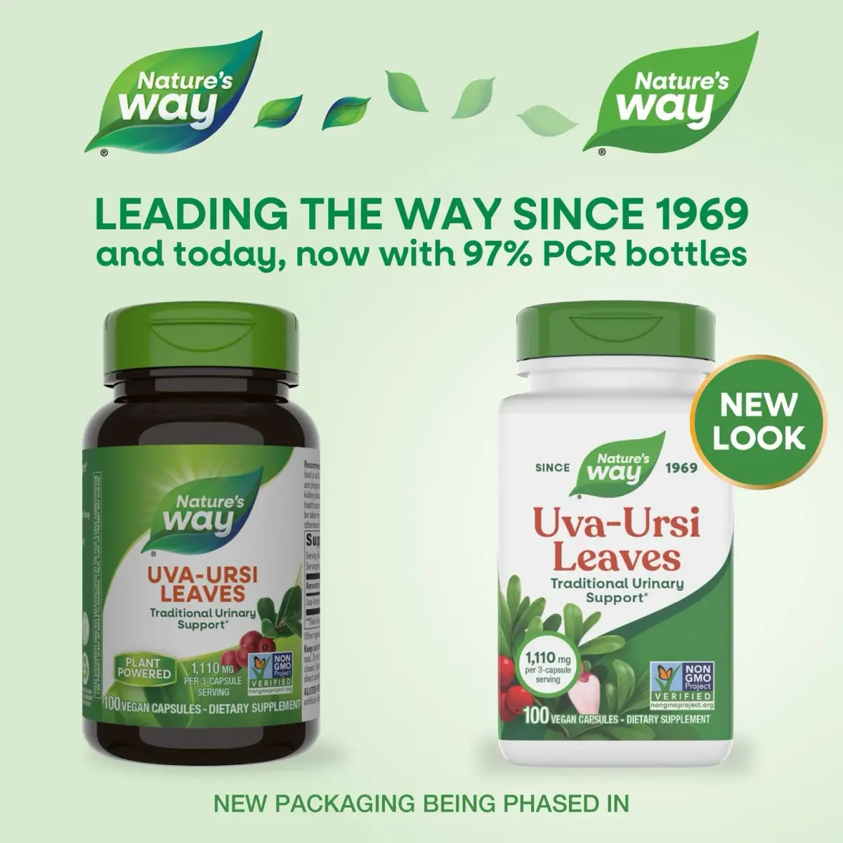 Nature's Way Uva Ursi Capsule Herbal Supplement 1440 mg (100 Count) | Traditional Urinary Support - view 2