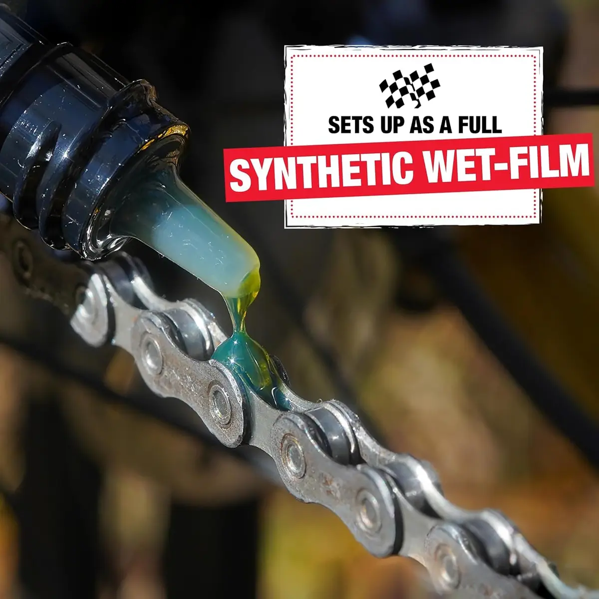 Finish Line Wet Bicycle Chain Lubricant 118ml (4 fl oz) | Maximum Water Resistance for Extreme Conditions - view 5
