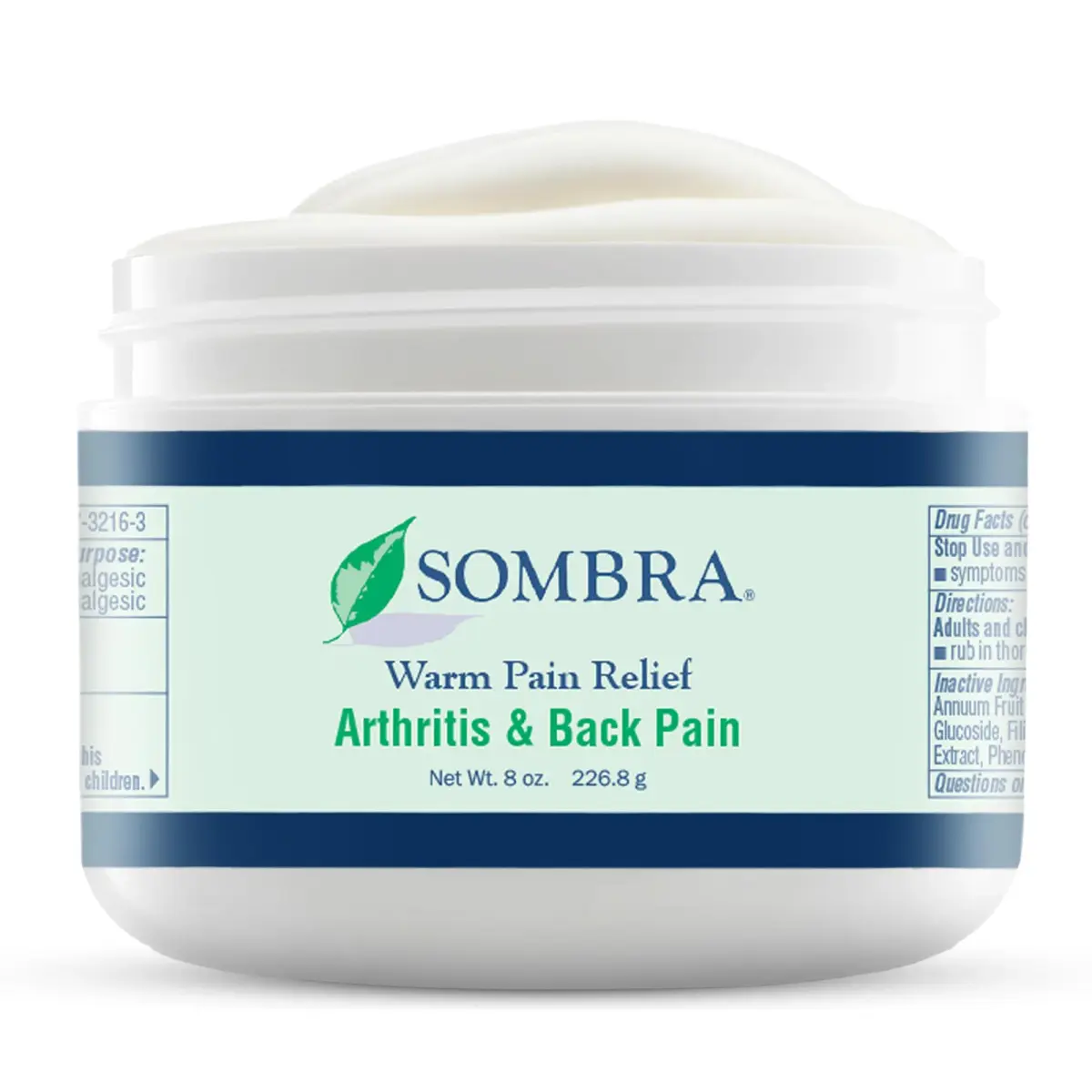 Sombra Warm Pain Relief Gel 8 oz (237 ml) | Natural Warming Muscle Comfort for Arthritis & Back Pain - main product image