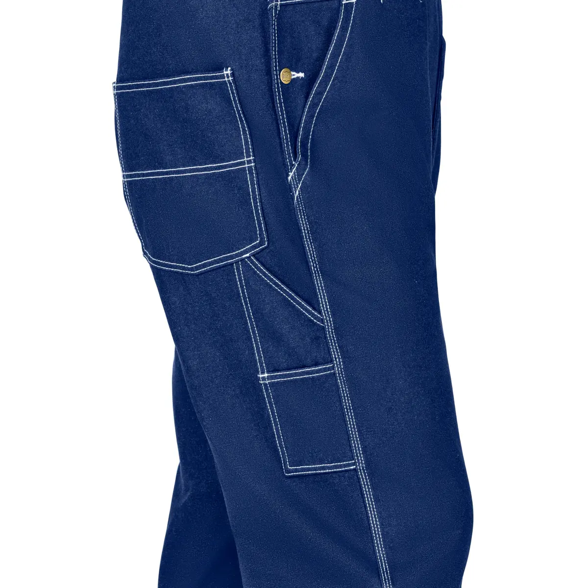 Liberty Walls Men's Big Smith Rigid Bib Overall 38W x 28L | Durable 100% Cotton Denim - view 4