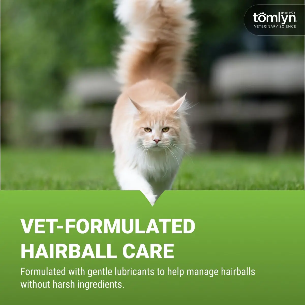 Tomlyn Hairball Gel for Cats with Catnip | Effective Hairball Prevention & Relief, 4.25 oz - view 4