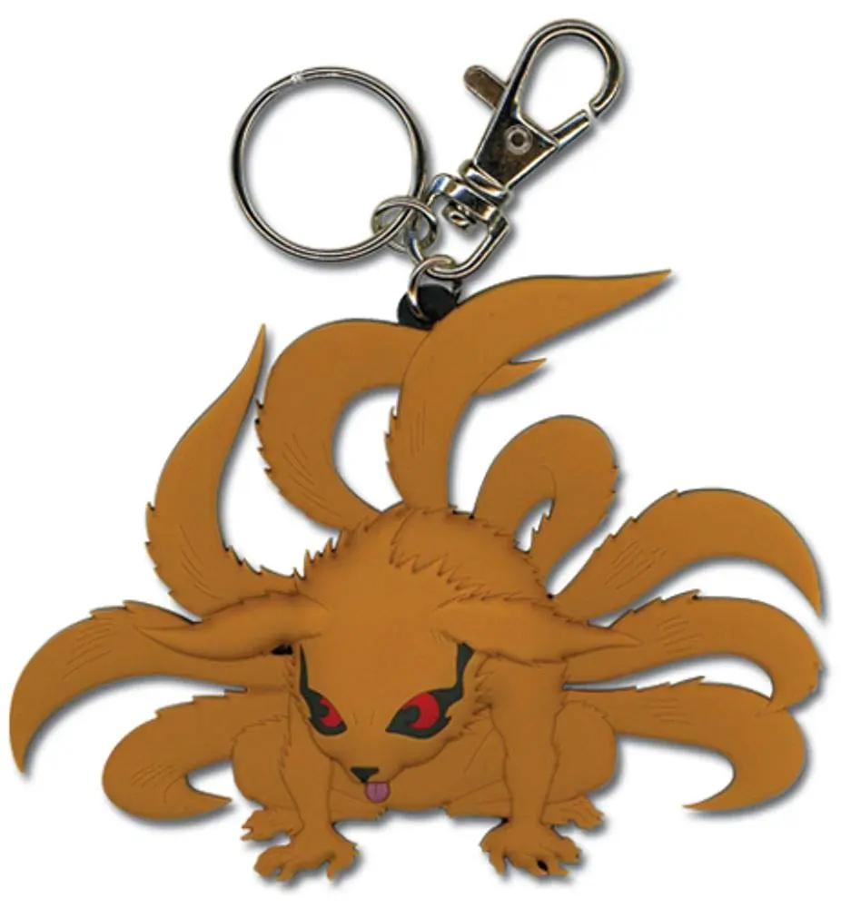 Great Eastern Entertainment Naruto Nine Tails Fox PVC Keychain | Anime Collectible (70-120 chars) - main product image