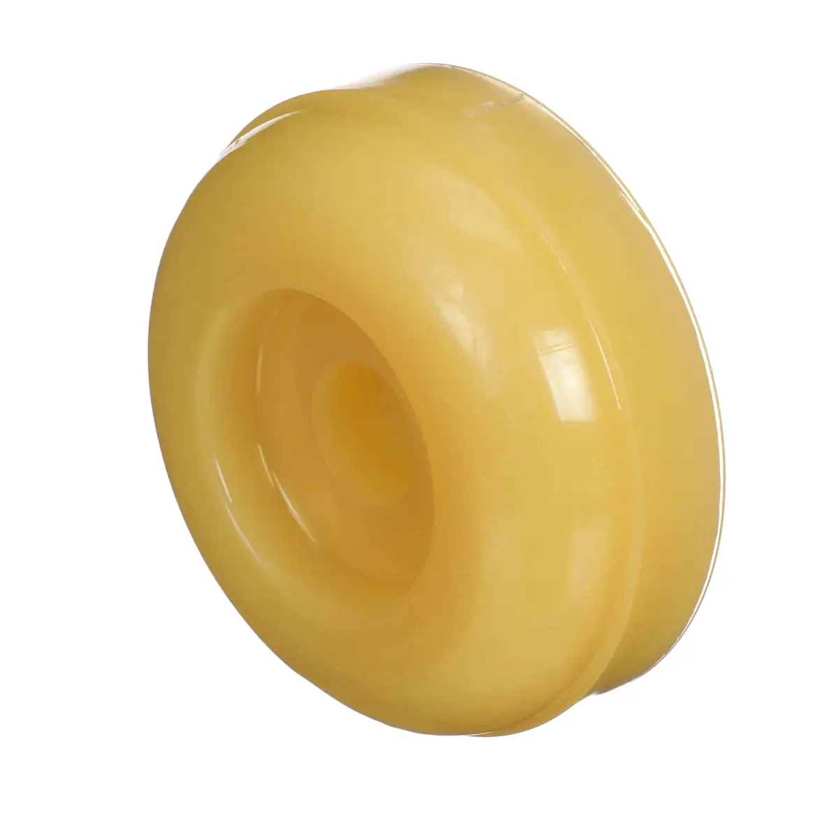 SEACHOICE 3-1/2 inch TPR Roller End Cap with 1-1/4 inch ID Hole | Gold - view 2