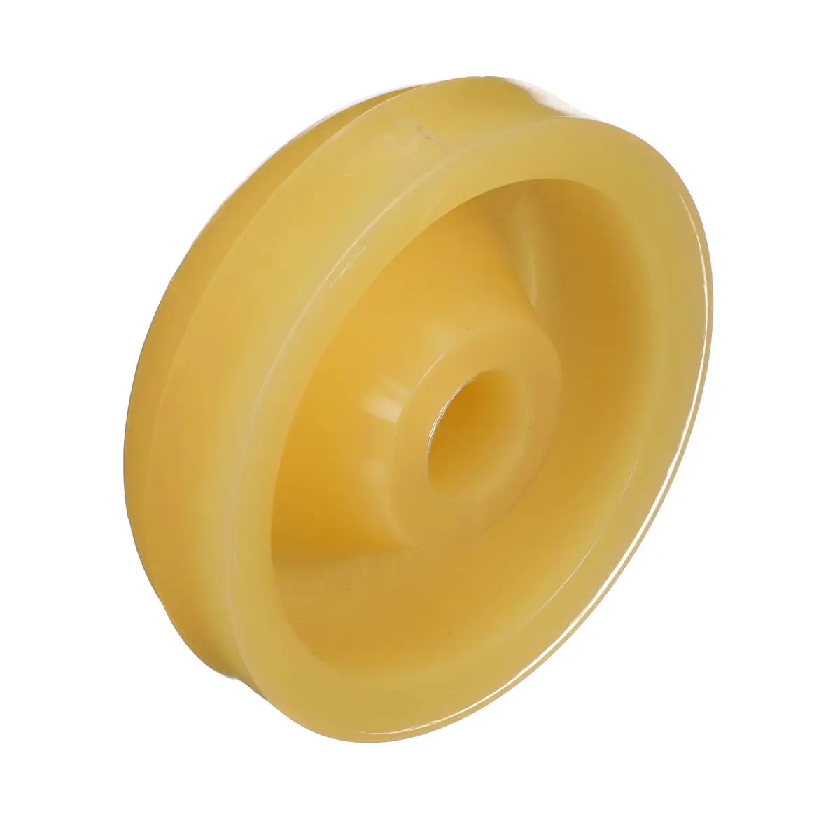 SEACHOICE 3-1/2 inch TPR Roller End Cap with 1-1/4 inch ID Hole | Gold - view 4